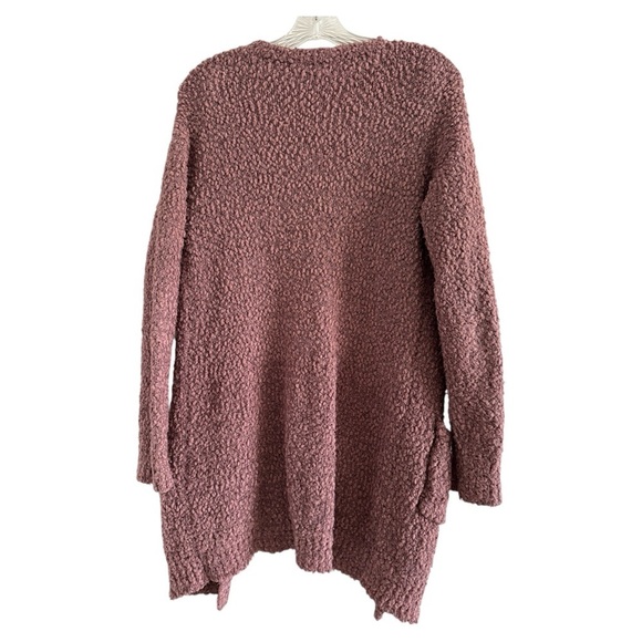 LOVE TREE Women’s Coral Long Sleeve Open Front Pockets Cardigan-Size SMALL - Picture 6 of 8